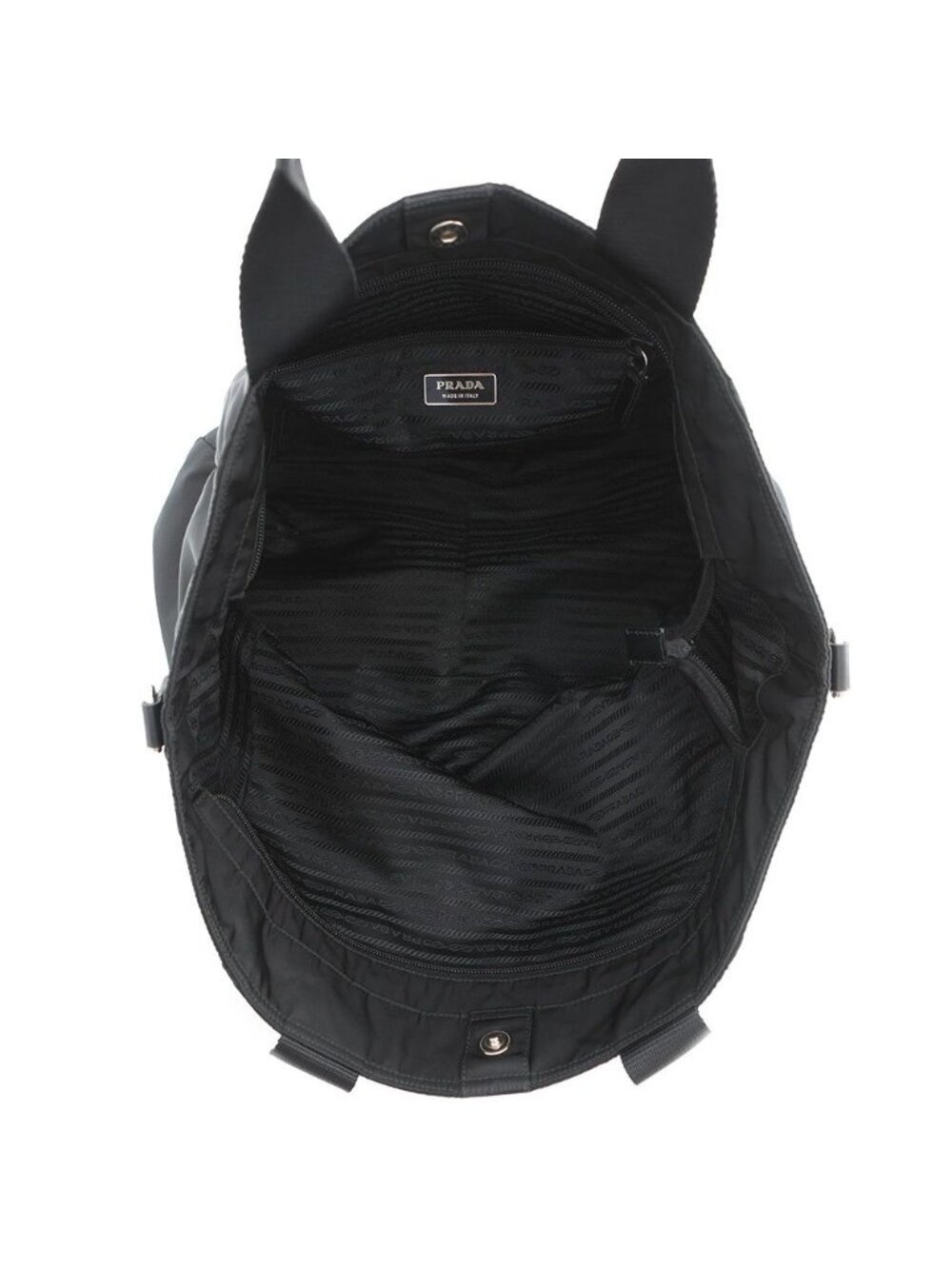Prada Tote Nylon 2-Way Black - Picture 6 of 10